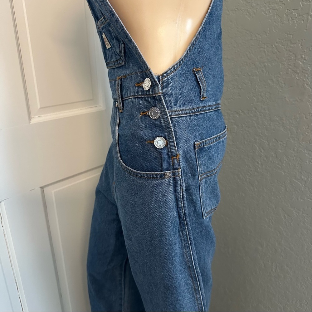 Lana Roux Denim Overalls - Picture 8 of 13